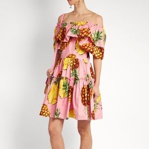 Dolce and Gabbana Pineapple mini dress